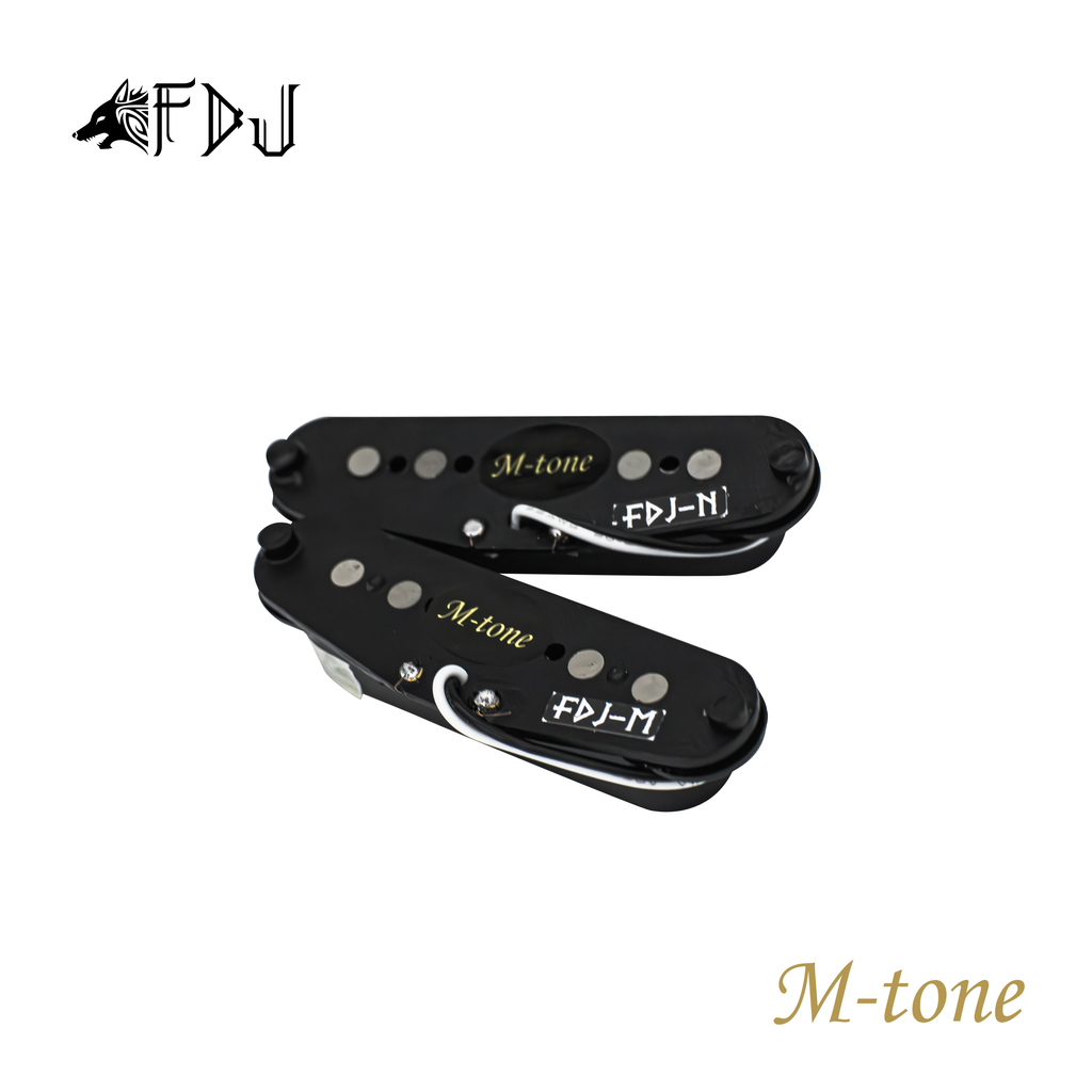 M-Tone Fidel De Jesus (FDJ) Signature HSS Pickups | High Output Alnico 2