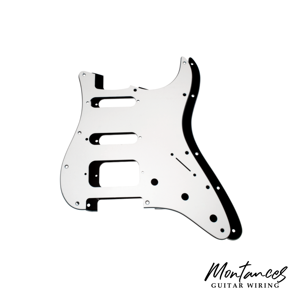 Pickguard for American Deluxe Strat®, HSS, 11 Hole, 3-Ply