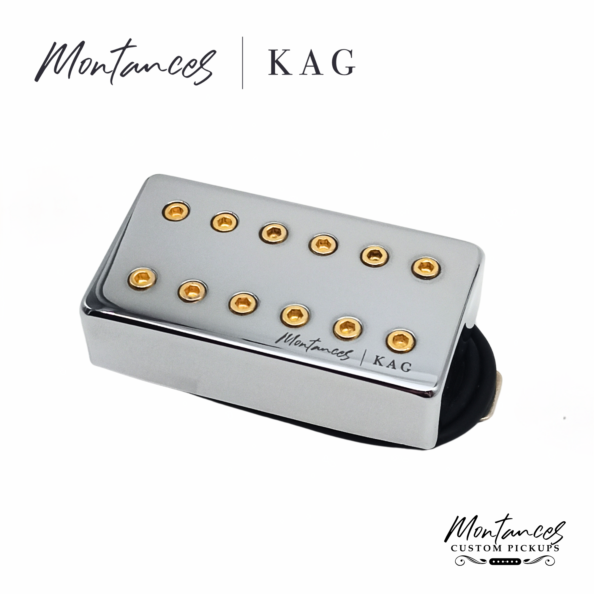 Montances KAG OVERWOUND Humbucker Pickup | Alnico 8 | Bridge | Fat Aggressive Clarity