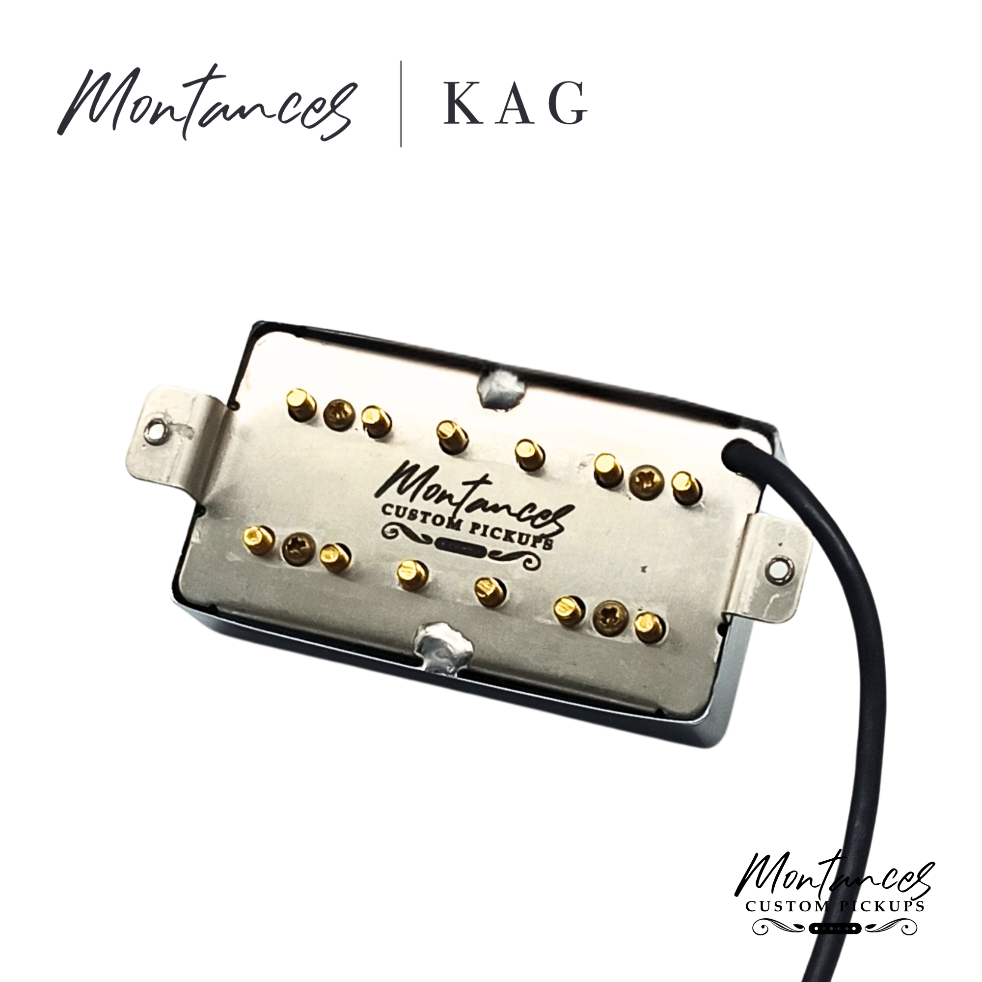Montances KAG OVERWOUND Humbucker Pickup | Alnico 8 | Bridge | Fat Aggressive Clarity