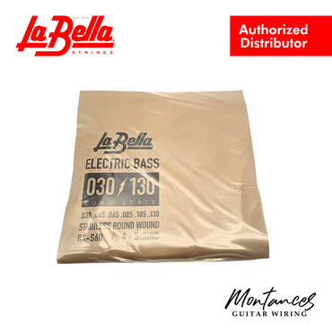 La Bella RX-S6D Rx Stainless , 30-45-65-85-105-130 - Bass Guitar Strings