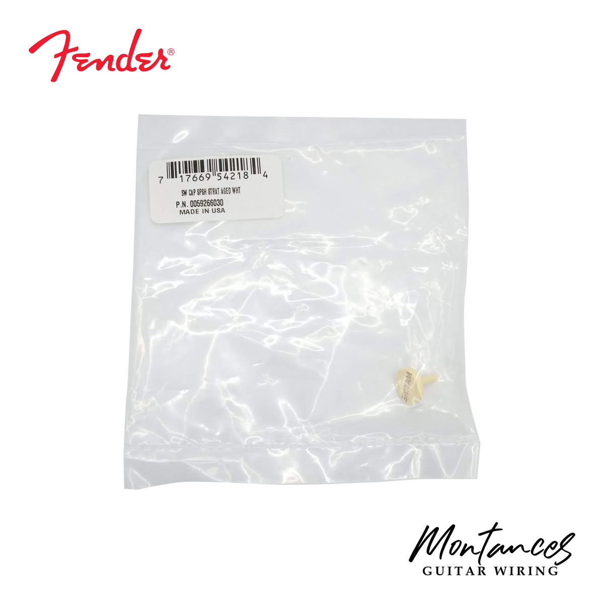 Fender® Knob & Knob Cap for the S-1 Switch