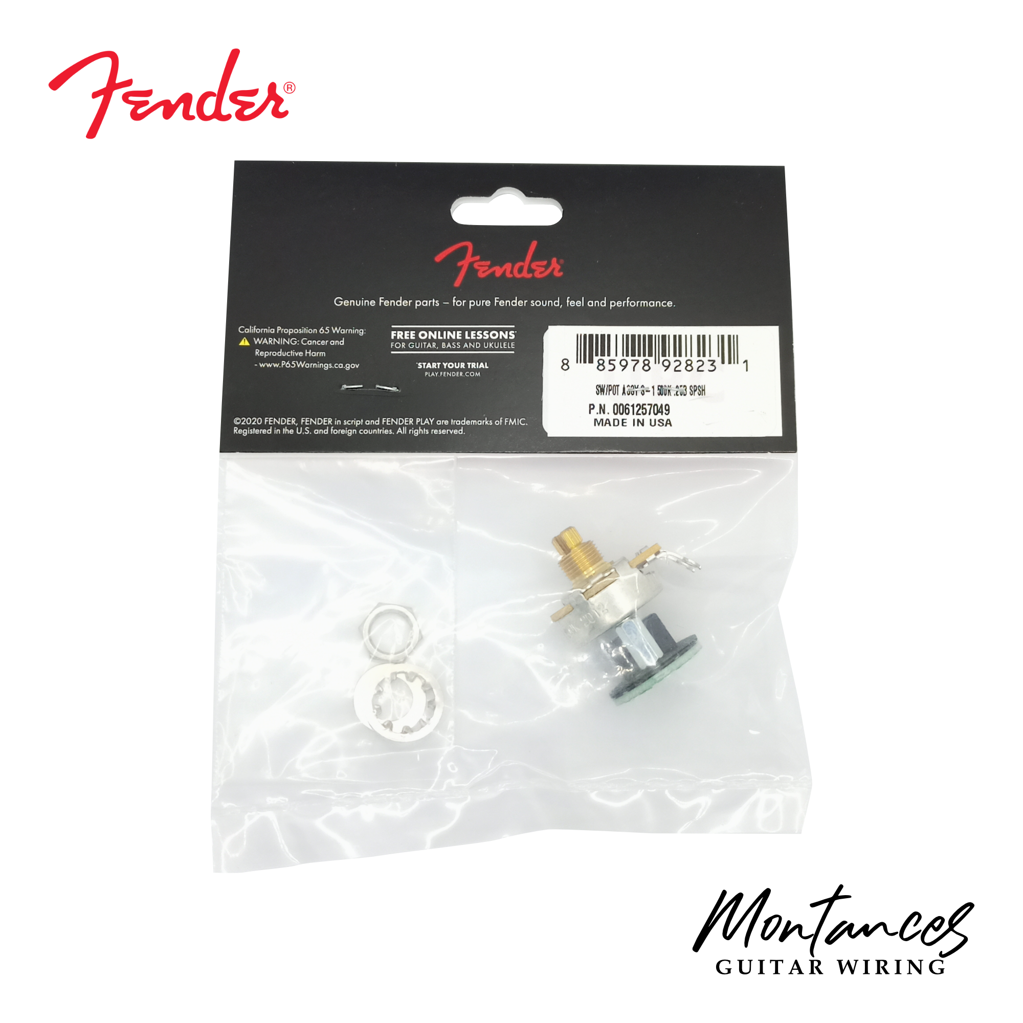 Fender® S-1 Potentiometer 4PDT Switch