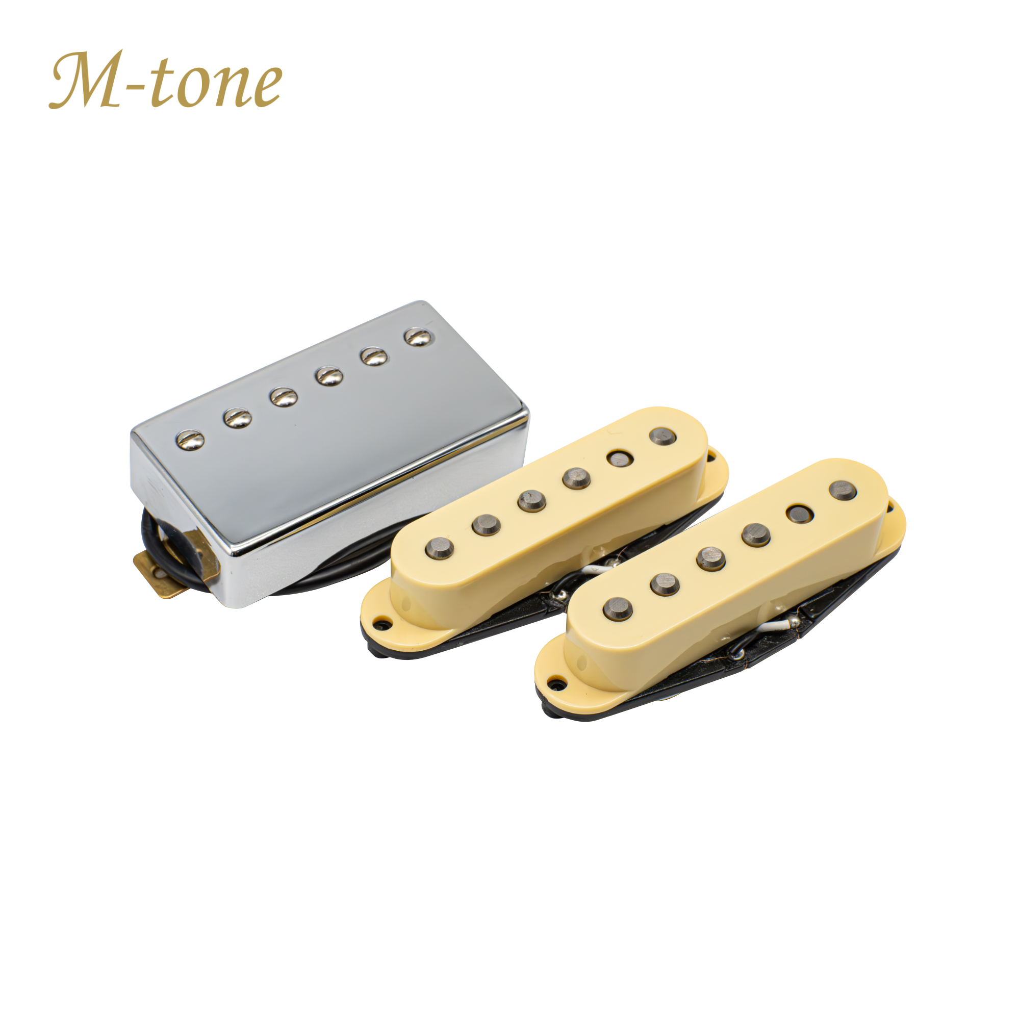 M-Tone HSS Strat Pickup Set | Alnico 2 | Calibrated Set | Warm Vintage Versatility