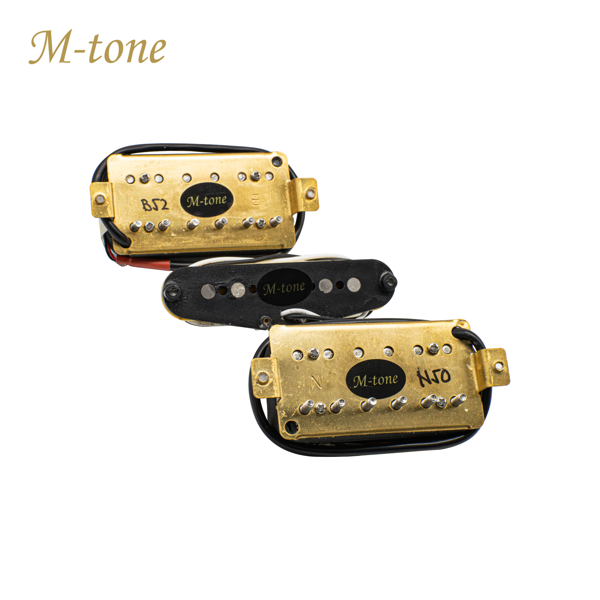 M-Tone HSH Strat Pickup Set | Alnico 2 | Calibrated Set | Warm Vintage Versatility