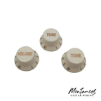 Strat Knobs 24 Splines Made in USA