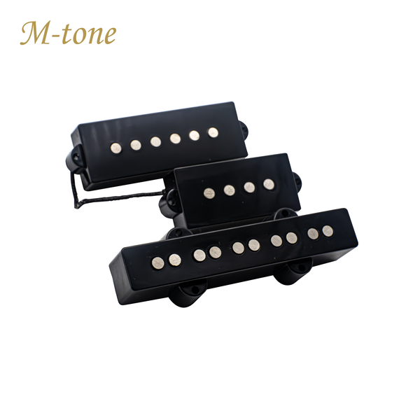 M-Tone Precision-Jazz Bass 5-String | Alnico 5 | Set | Clear Lows & Articulate Growl
