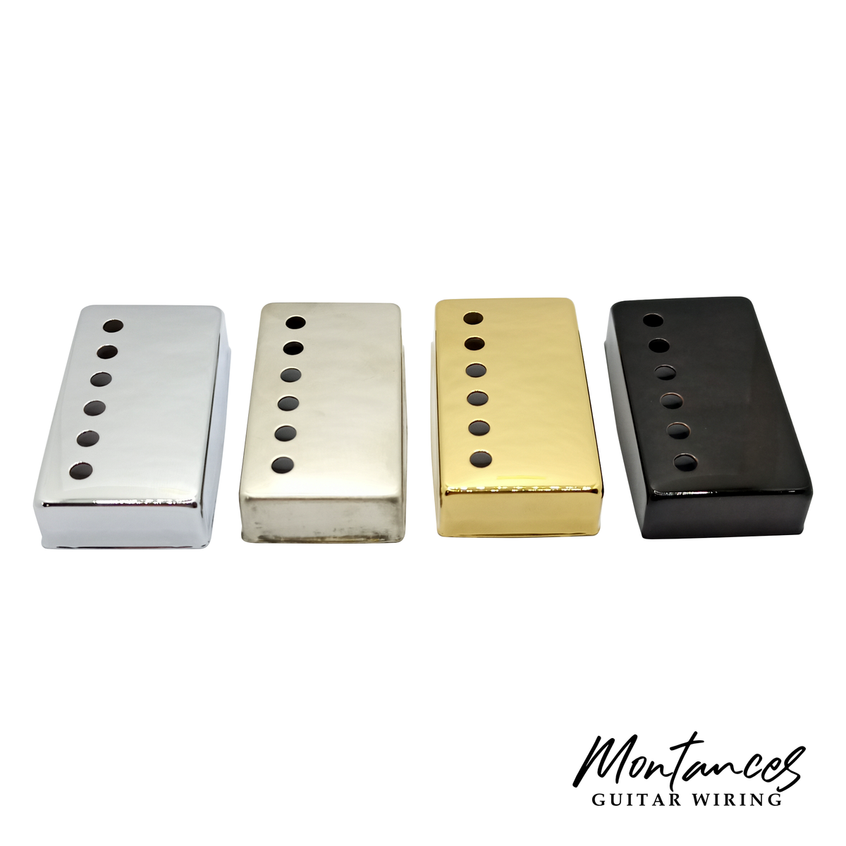 Nickel Silver Humbucker Pickup Cover 50-52mm (Made in Korea)