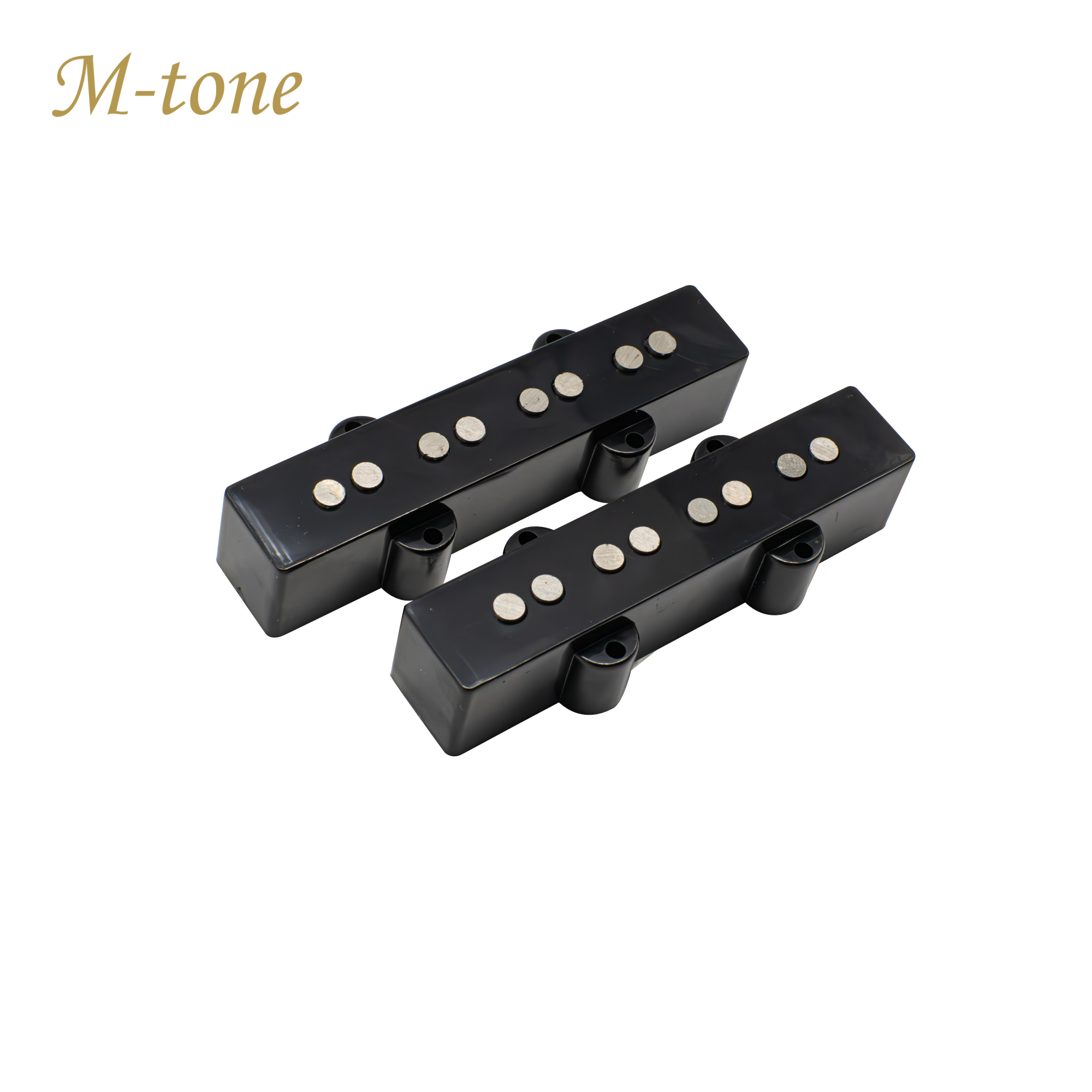 M-Tone Jazz Bass Pickups 4-String | Alnico 5 | Neck & Bridge | Articulate Growl & Punch