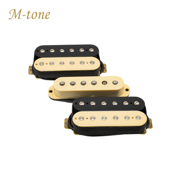 M-Tone HSH Strat Pickup Set | Alnico 2 | Calibrated Set | Warm Vintage Versatility