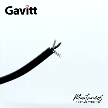 Gavitt Guitar Wire 3-conductor Shielded