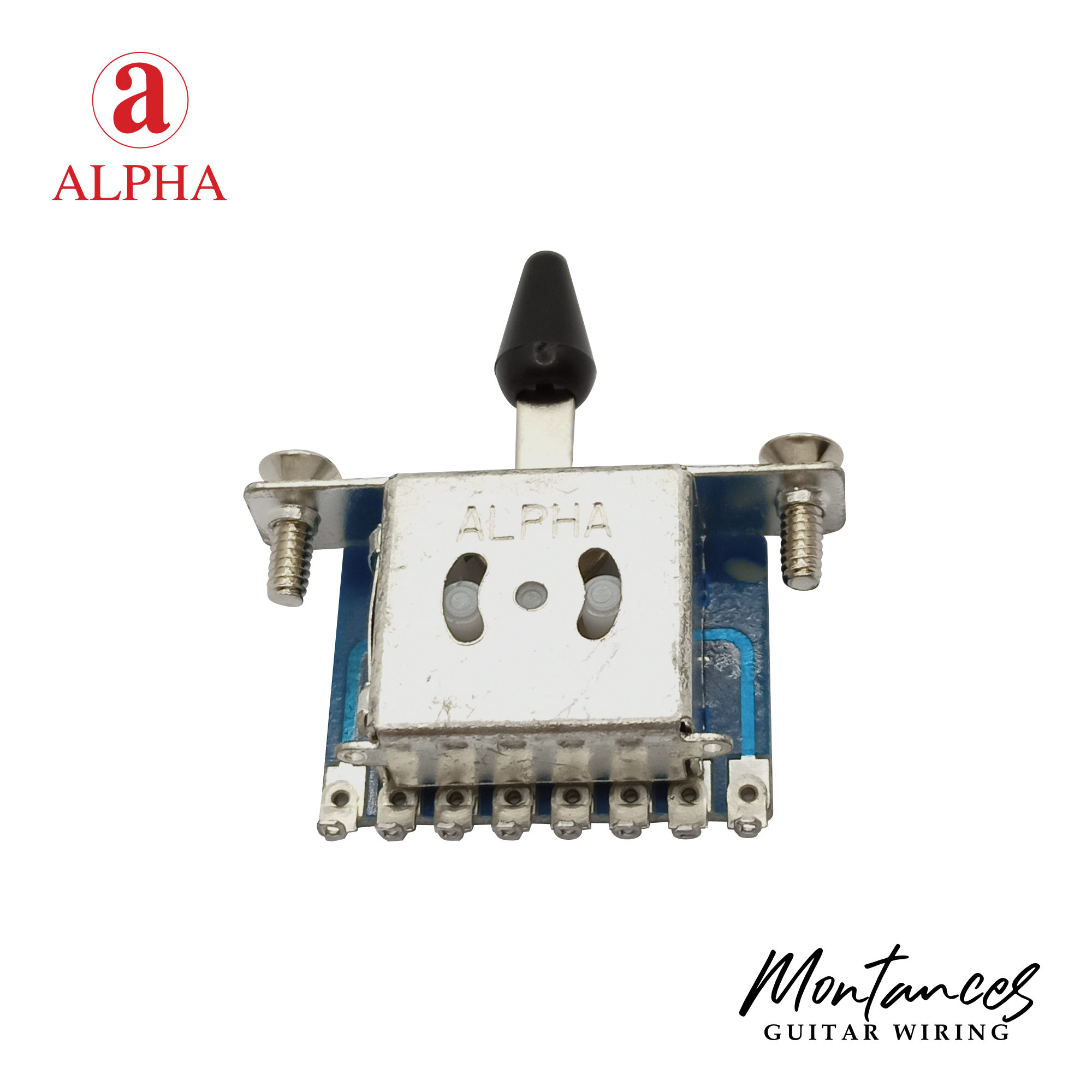 Alpha 3-Way / 5-Way Pickup Selector Switch – Improved Korean-Made Blade Style | For Strat, Tele, PRS & More