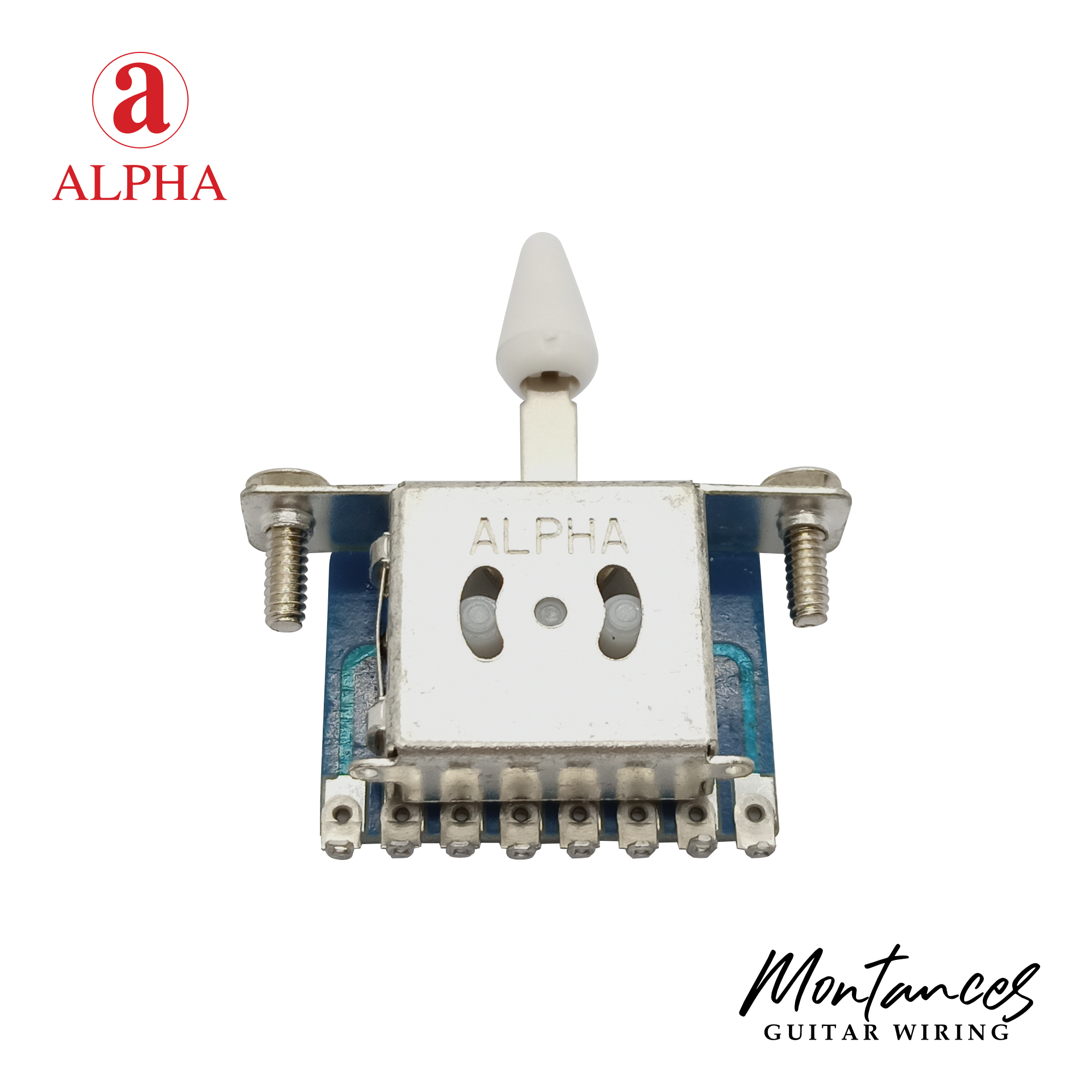 Alpha 3-Way / 5-Way Pickup Selector Switch – Improved Korean-Made Blade Style | For Strat, Tele, PRS & More