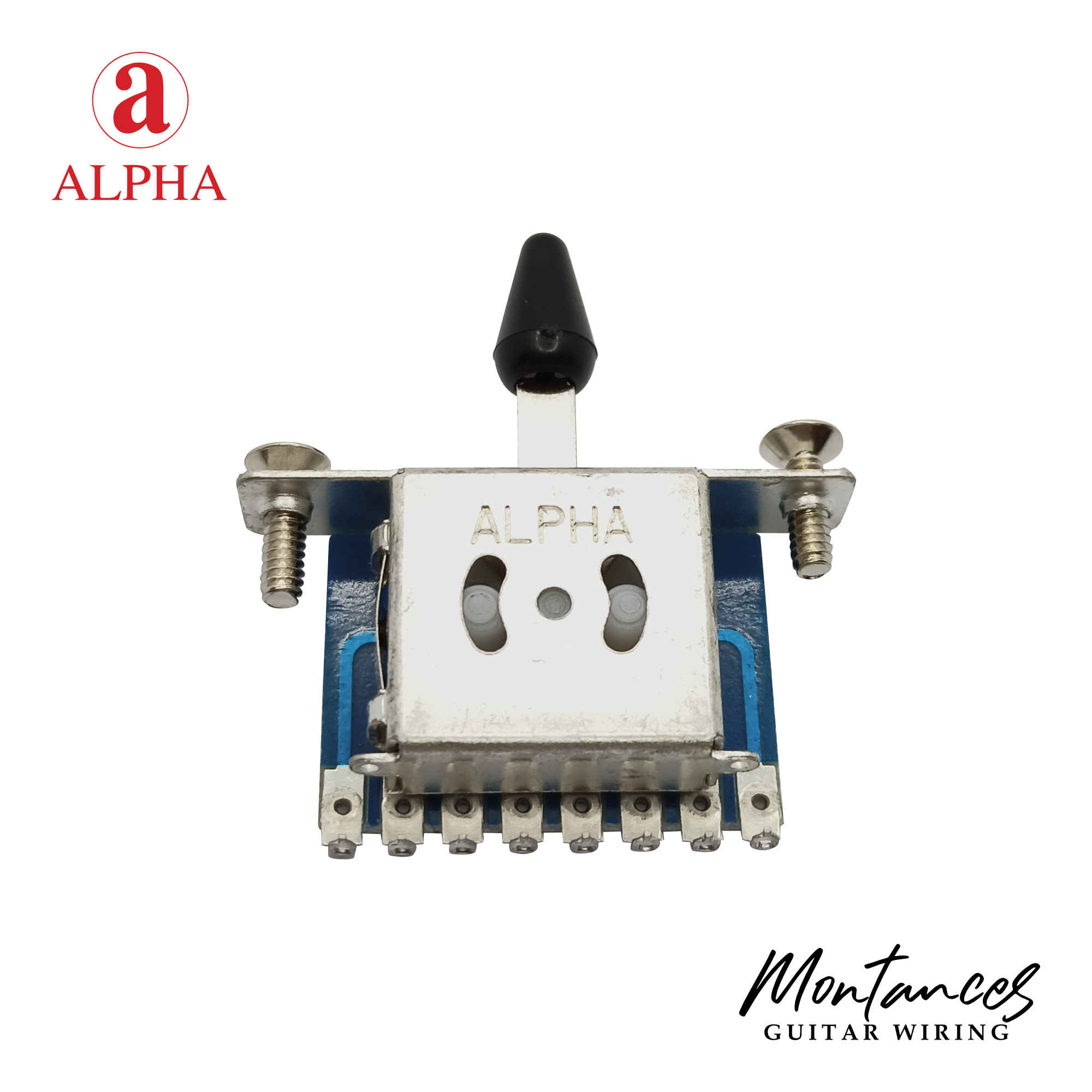 Alpha 3-Way / 5-Way Pickup Selector Switch – Improved Korean-Made Blade Style | For Strat, Tele, PRS & More
