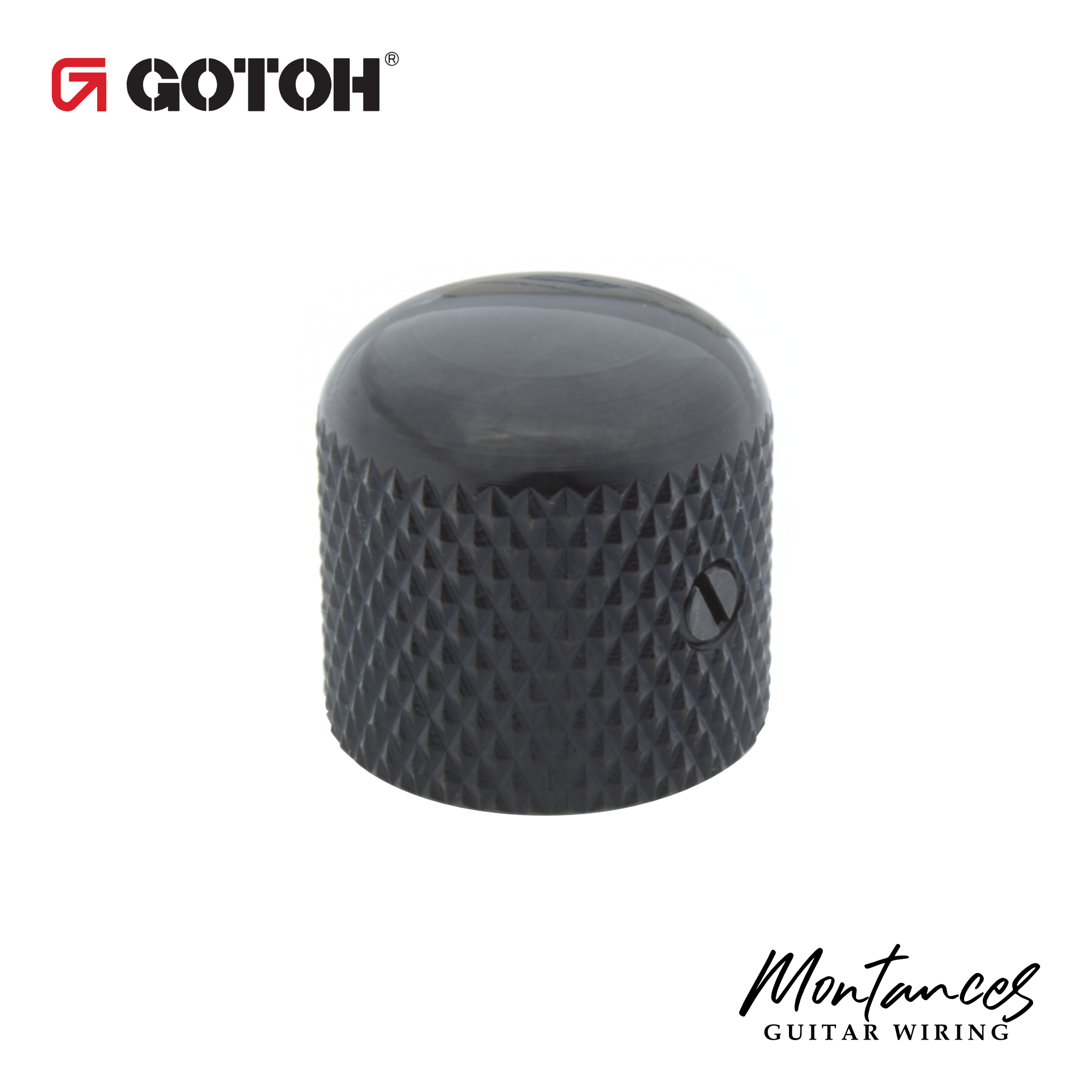 Gotoh® Metal Knobs for 6.0mm Solid Shaft Pots