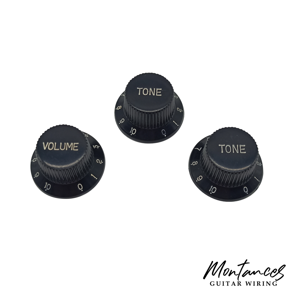 Strat Knobs 18 Splines