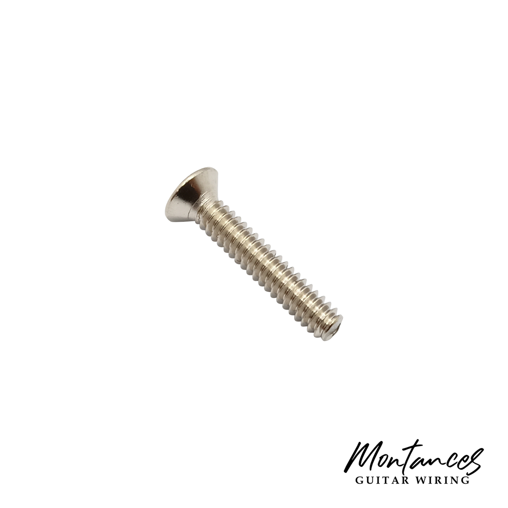 Screw 6-32 size, Phillips oval head, 11/16" (17.46mm) length