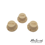 Strat Knobs 24 Splines Made in USA