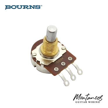 Bourns® Premium US ⅜” Standard Length Full-Size Potentiometer (High Torque, Solid Shaft)