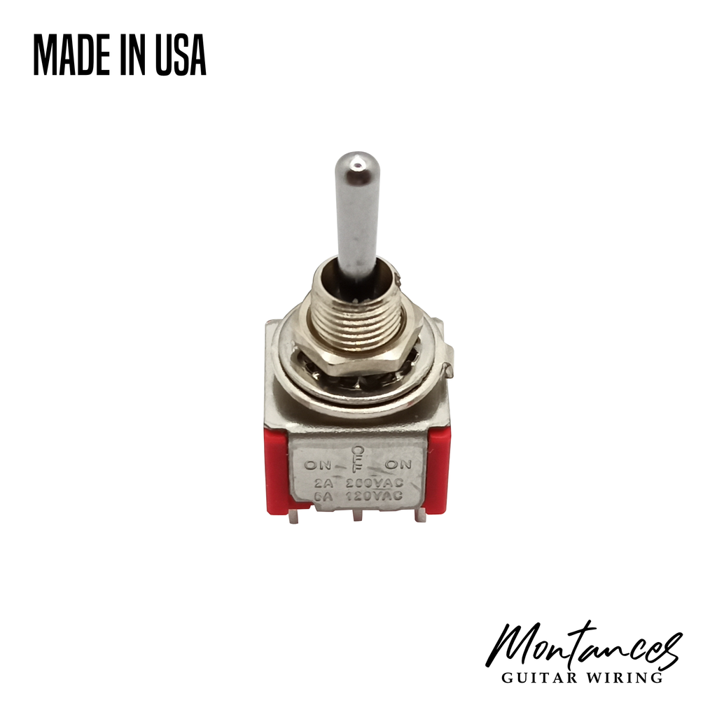 Mini Toggle Switch DPDT 4PDT