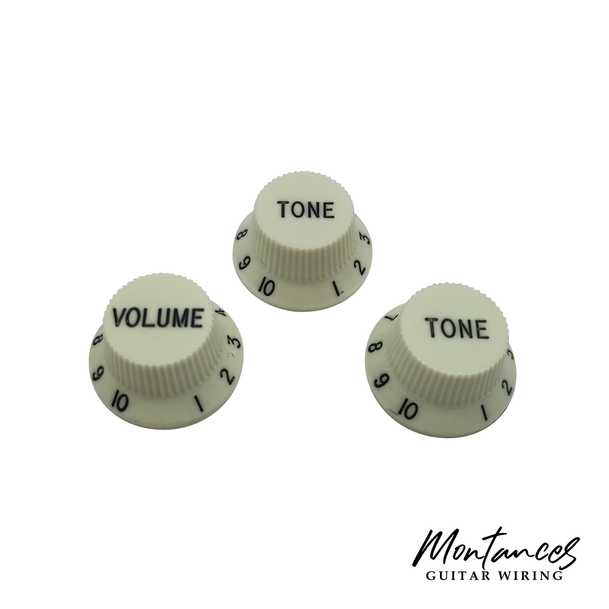 Strat Knobs 24 Splines Made in USA