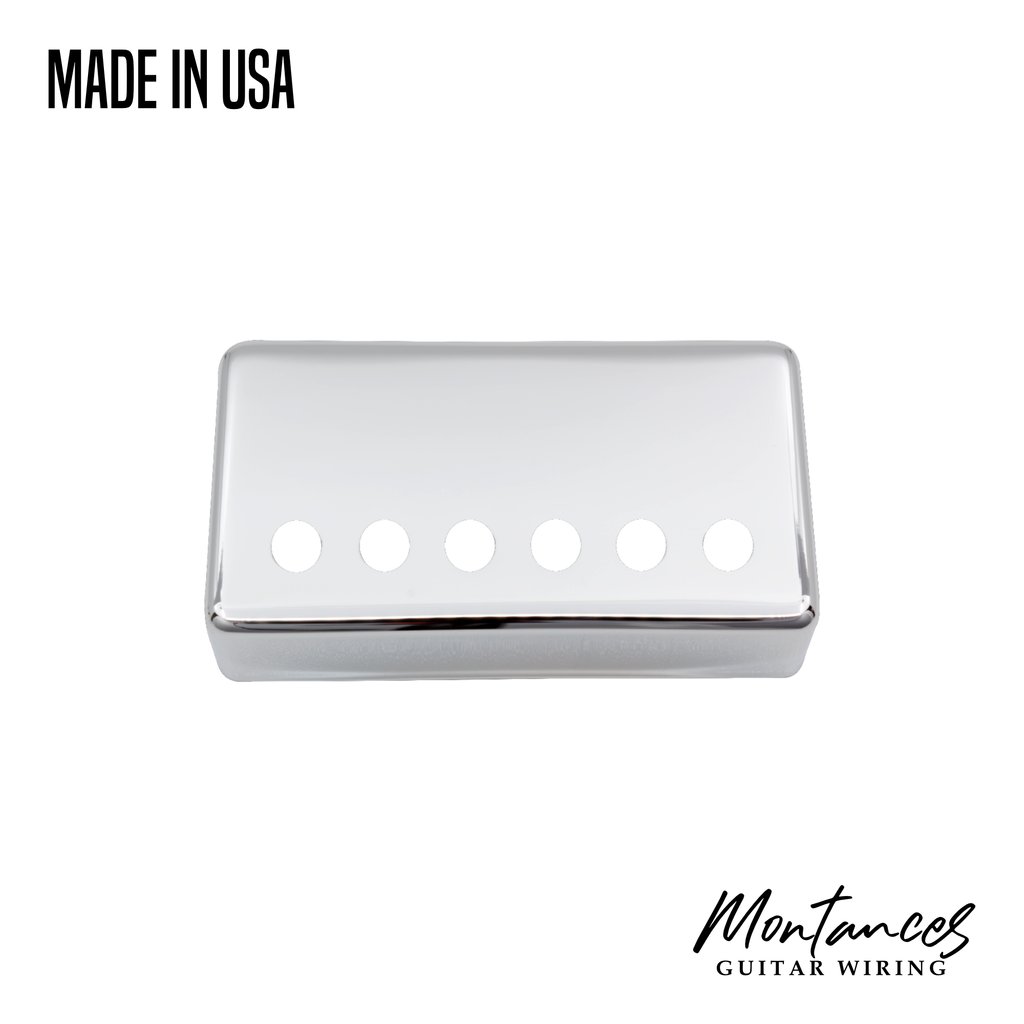 German Nickel Silver Humbucker Pickup Cover 50-53mm (Made in USA)