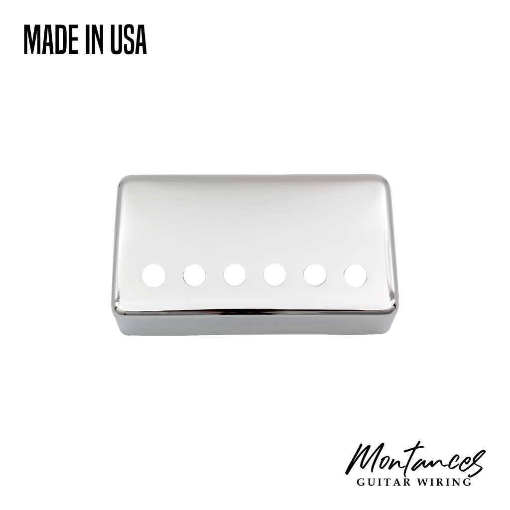 German Nickel Silver Humbucker Pickup Cover 50-53mm (Made in USA)