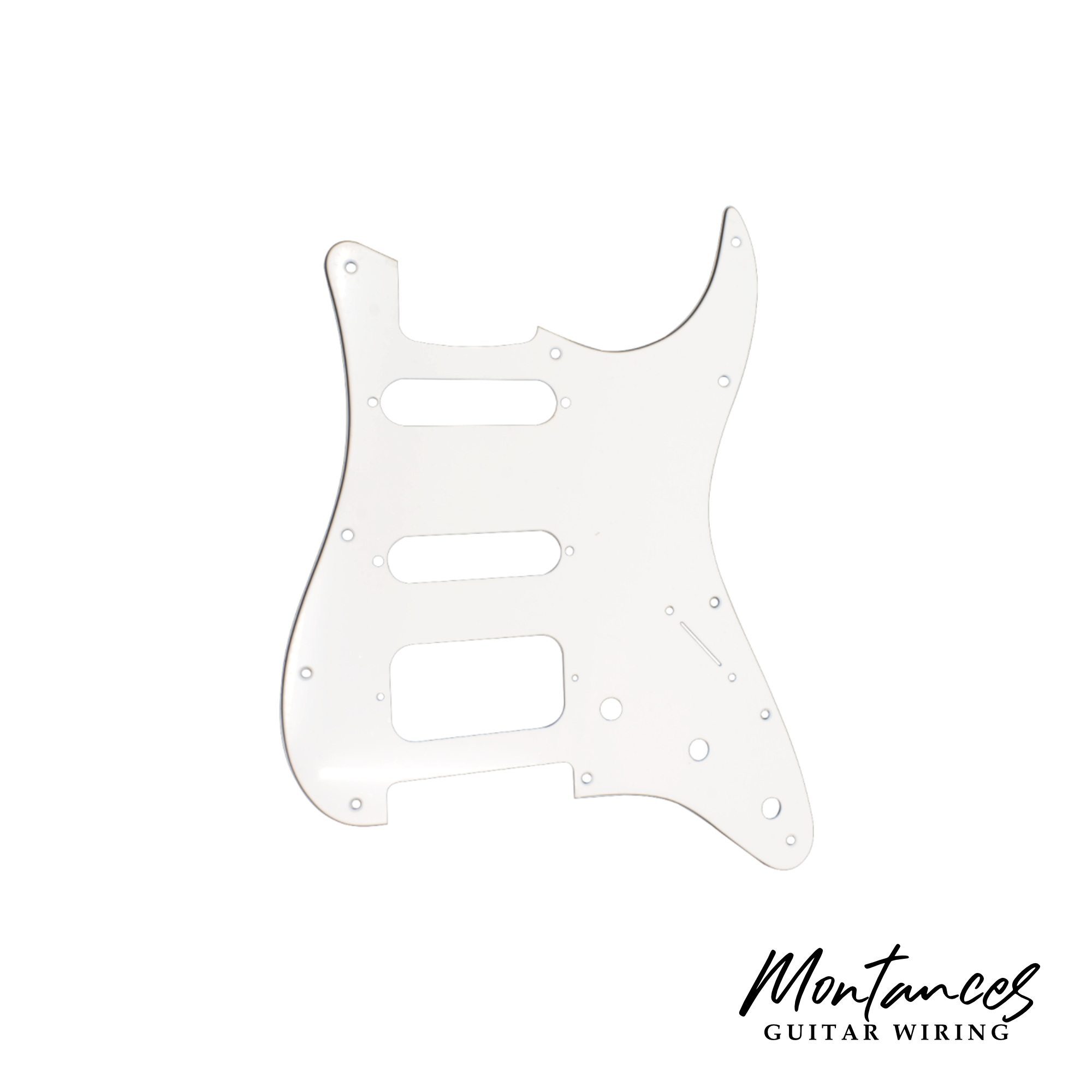 Pickguard for American Deluxe Strat®, HSS, 11 Hole, 3-Ply