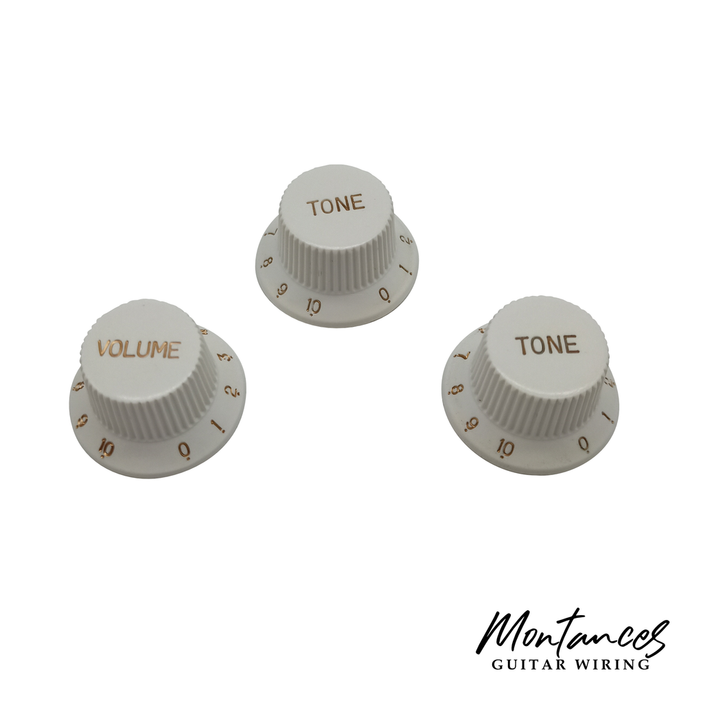 Strat Knobs 18 Splines