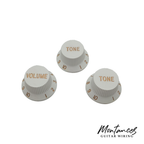 Strat Knobs 24 Splines Made in USA