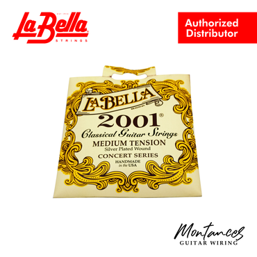 La Bella 2001 Classical - Medium Tension - Classical Guitar Strings
