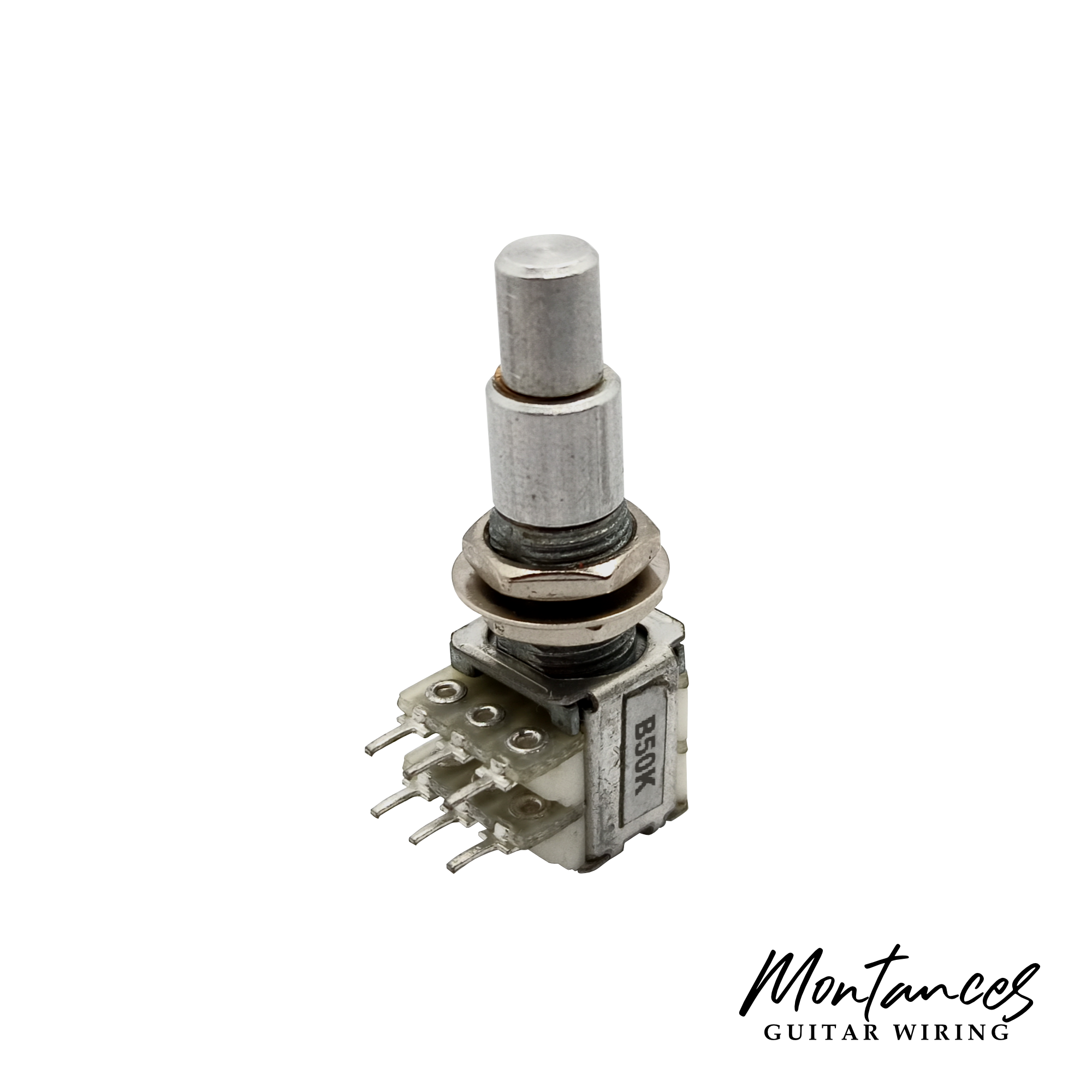 Dual Control Potentiometer Dual Stacked Concentric Pots (PC Pins)