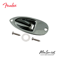 Jack Plate for Fender® Stratocaster, Chrome