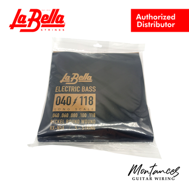 La Bella® RX-N5A Rx Nickel, 40-60-80-100-118 - Bass Guitar Strings