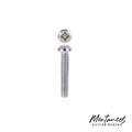Screw 6-32 size, Phillips round head, long thread 3/4" (19.05mm)
