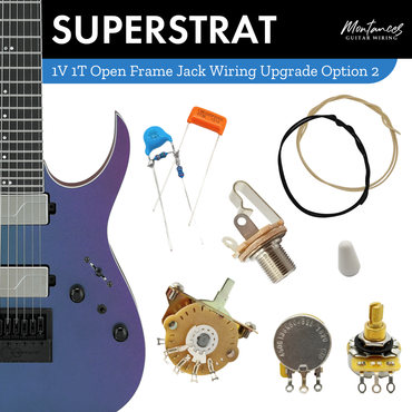 1 Volume 1 Tone Guitar Wiring Kit (US Size)