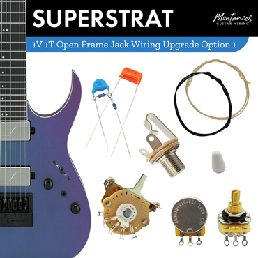 1 Volume 1 Tone Guitar Wiring Kit (US Size)