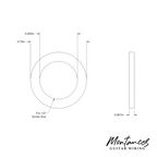 Washer - Flat, M12, Nylon, for Guitar Pedal Foot Switches