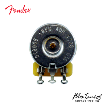 Fender® Potentiometer 1Meg 1000k Solid Shaft