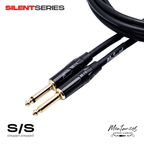 Montances Silent Series Guitar Instrument Cable | Mute Feature | Low Capacitance | MS Plugs