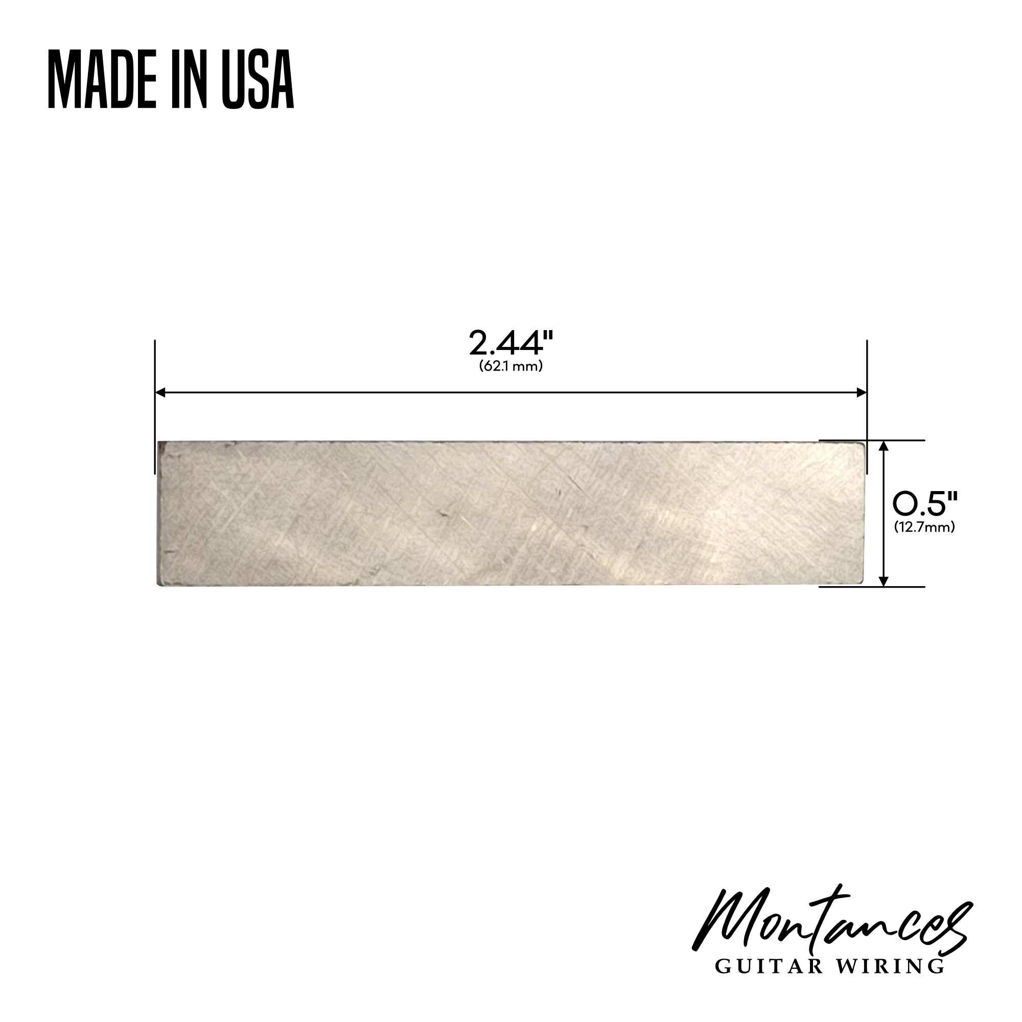 AlNiCo Magnet Bar US grade for Humbucker Pickups