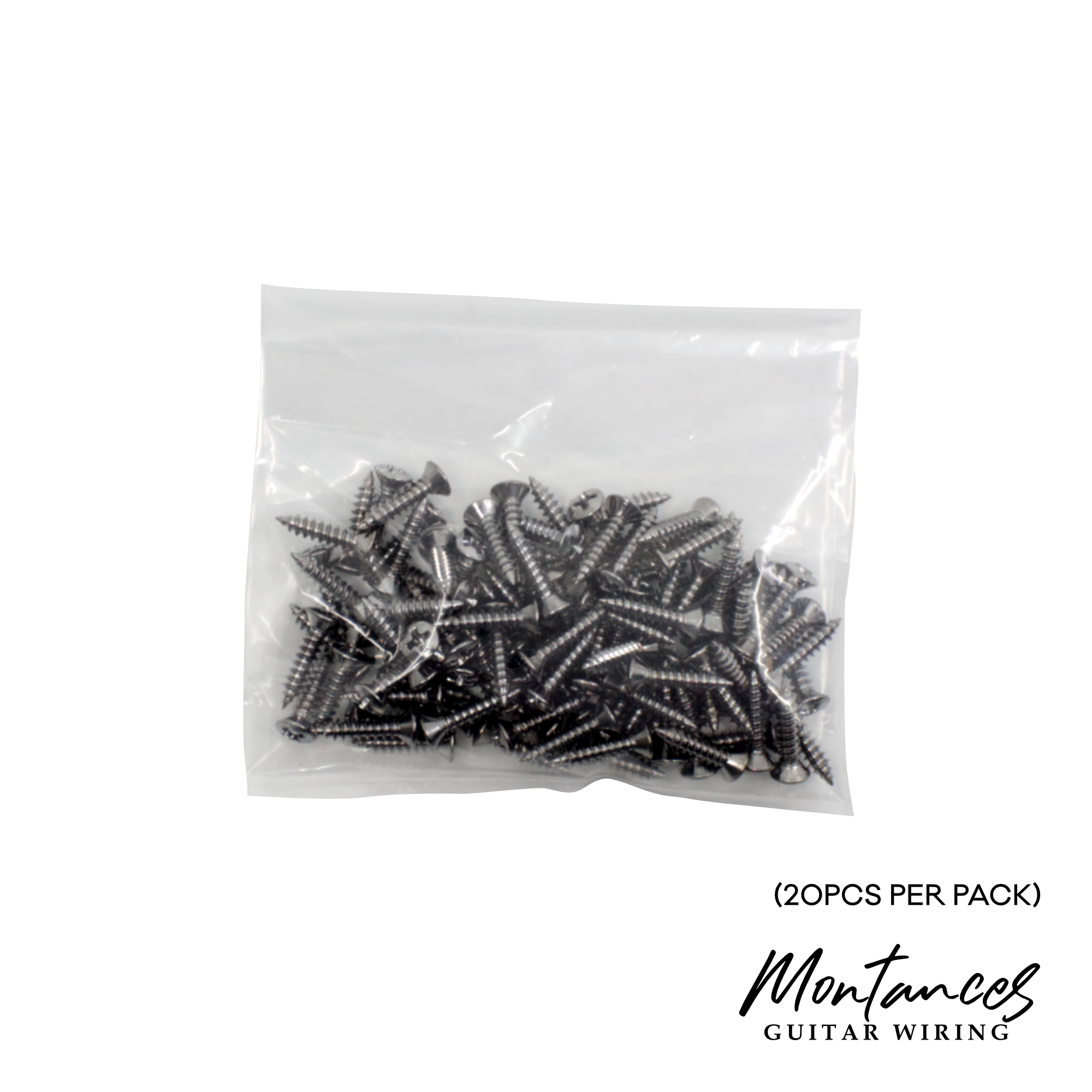Screws for Pickguard and Control Plates, Phillips (20pcs)
