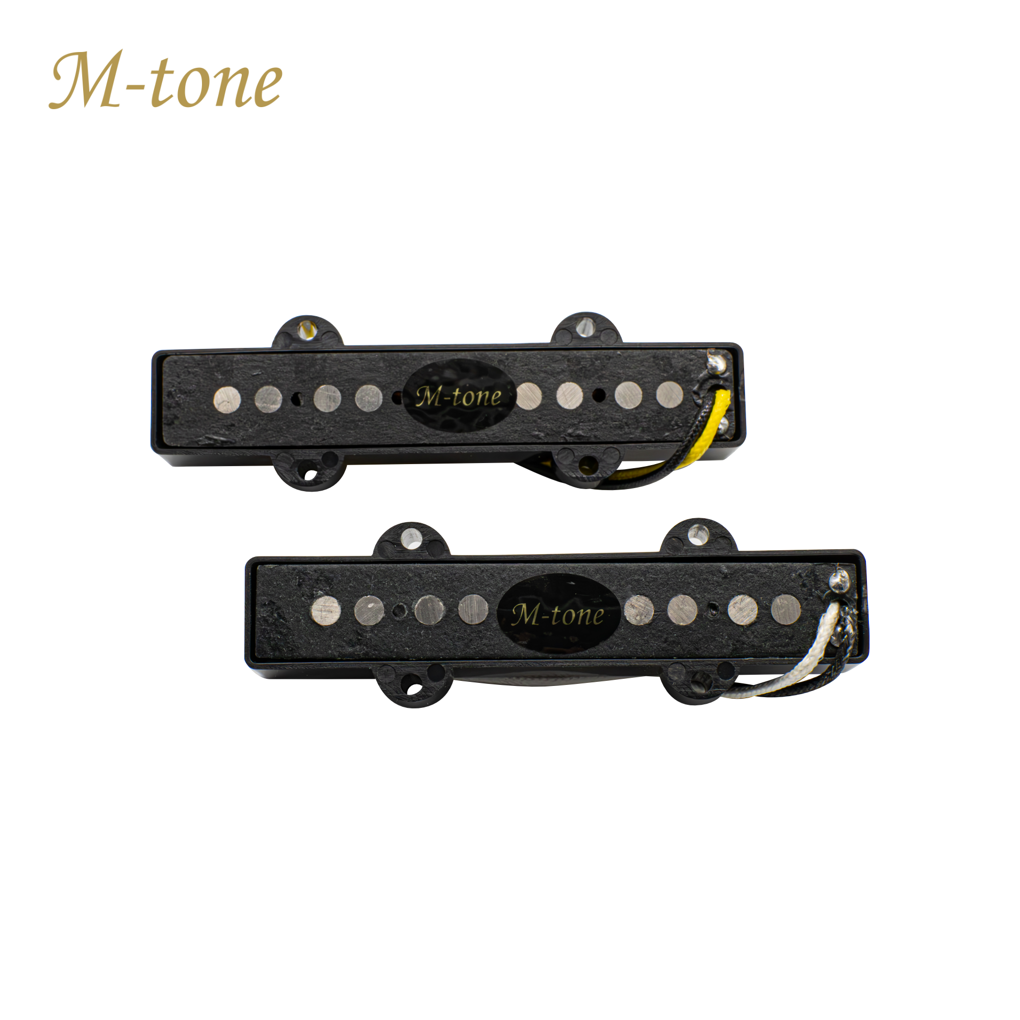 M-Tone Jazz Bass Pickups 5-String | Alnico 5 | Neck & Bridge | Clear Lows & Articulate Growl