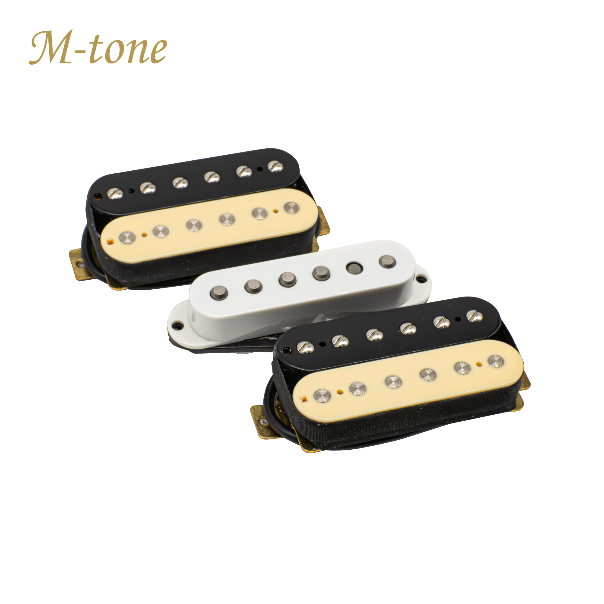 M-Tone HSH Strat Pickup Set | Alnico 2 | Calibrated Set | Warm Vintage Versatility