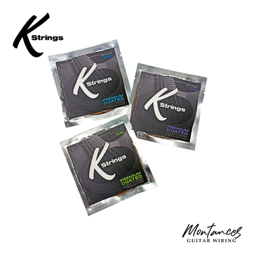 K Strings Premium Coated | Phosphor Bronze | 10-50, 11-52, 12-53 | Acoustic Guitar Strings
