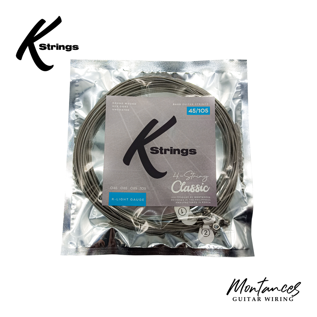K Strings Classic Series | Nickel Wound | 45-105, 45-135 | Bass Guitar ...
