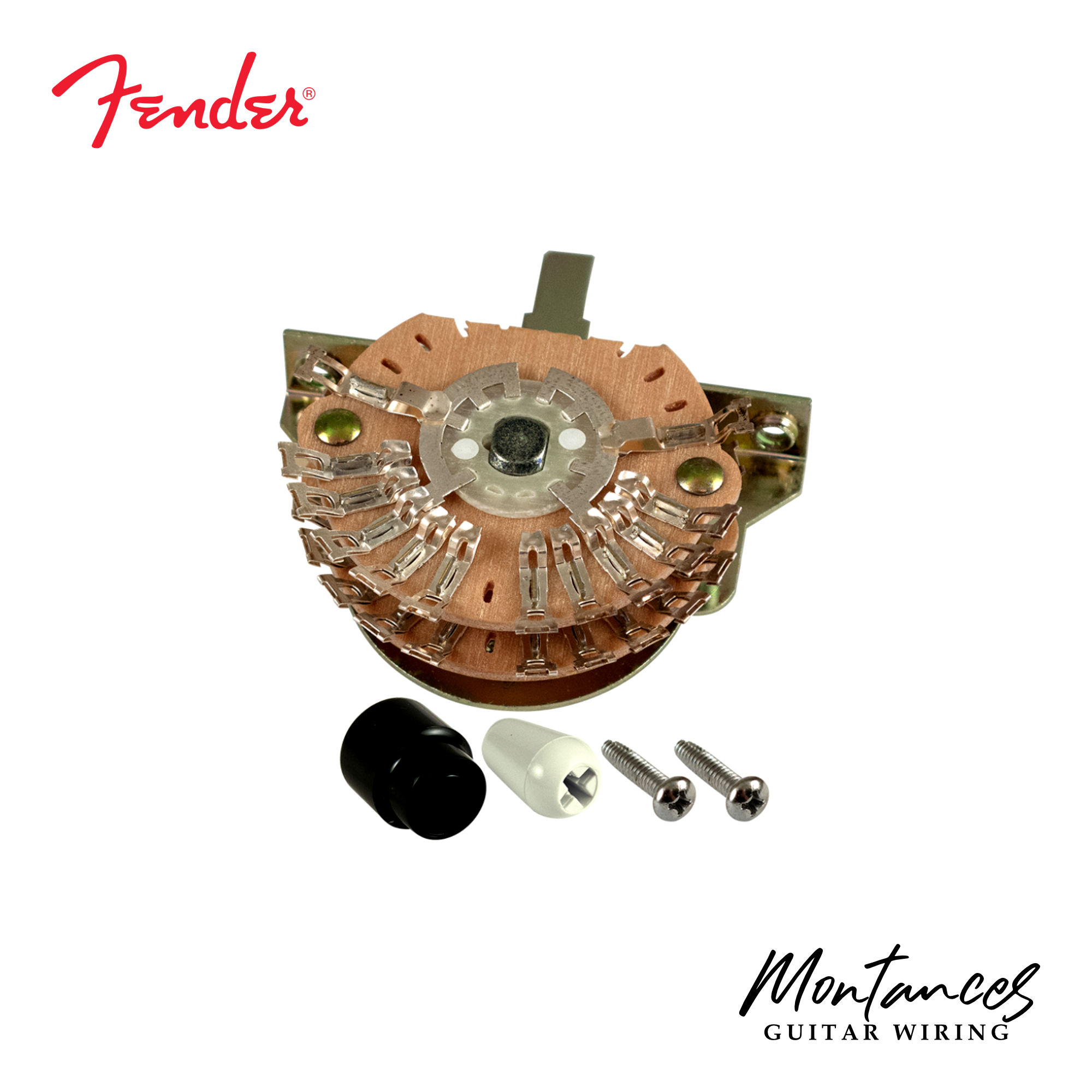 Fender® Super Switch, 5-Way Pickup Selector, 4-pole