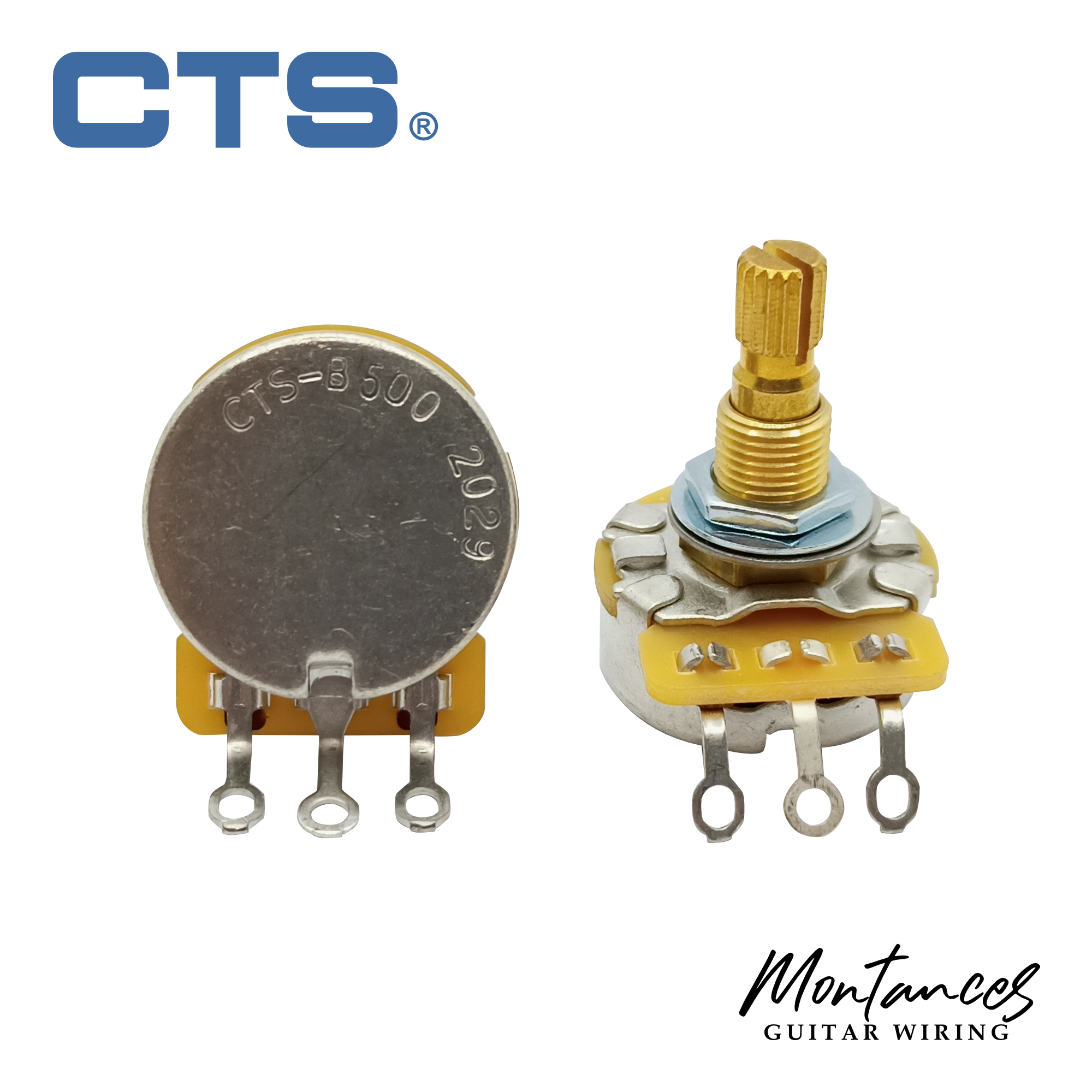 CTS® Metric ⅜” Standard Length Full-Size Potentiometer