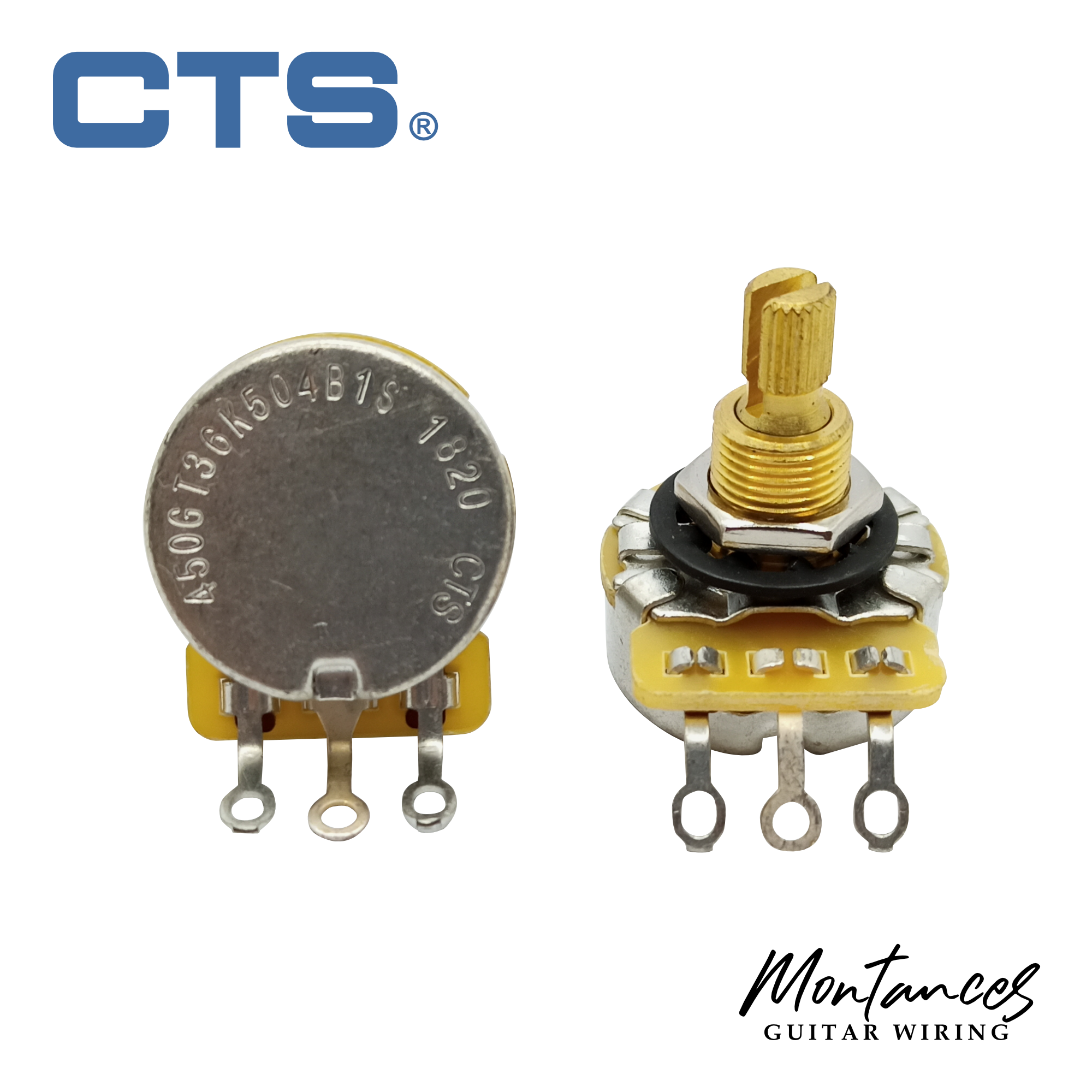 CTS® Premium US ⅜” Standard Length Full-Size Potentiometer