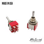 Mini Toggle Switch DPDT 4PDT